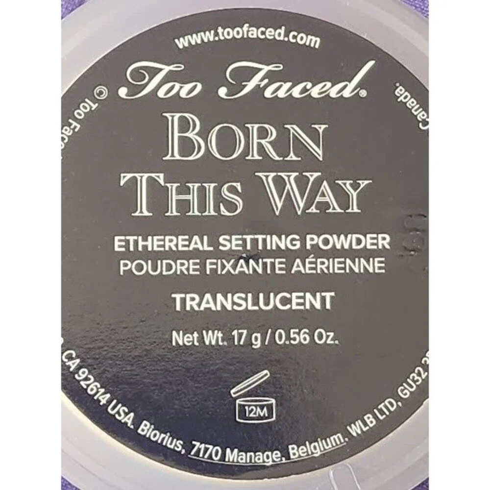 Too Faced Born This Way Ethereal Loose Face Setting Powder Shade Translucent 17g